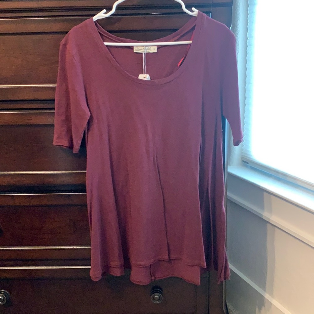 Maroon Top